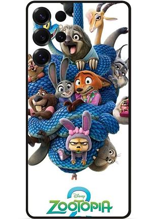 Силіконовий чохол для samsung s25 ultra з малюнком звірополіс zootopia
