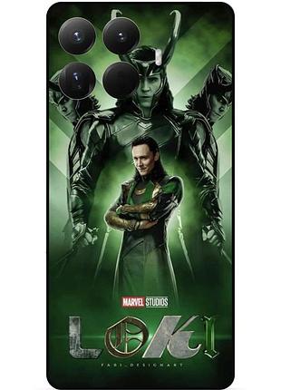 Чехол силиконовый бампер для xiaomi 15t pro с рисунком loki marvel