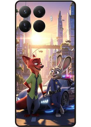 Силиконовый бампер чехол для xiaomi 15t pro с картинкой джуди зверополис