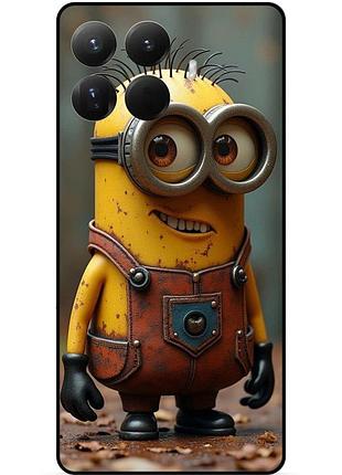 Чехол силиконовый бампер для xiaomi 15t pro с рисунком миньон кевин minion