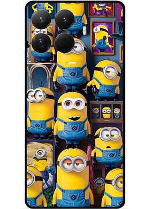 Силіконовий чохол бампер для xiaomi 15t pro з малюнком міньйони minion