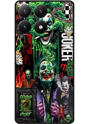Чехол силиконовый бампер для xiaomi 15t с рисунком joker джокер харли квинн