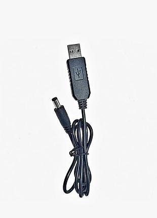 Кабель usb-dc 12v, для питания wi-fi роутера от powerbank