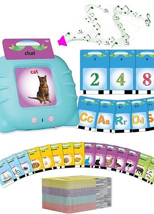 Обучающие карточки для детей дошкольного возраста 510 слов французский + английский аудио