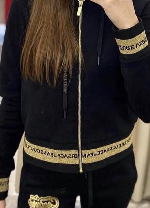 Костюм жіночий на флісі розмір s versace jeans couture