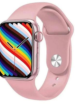 Gs8 pro max новий та якісний smart годинник серії watch 8! максимум можливостей рожеві