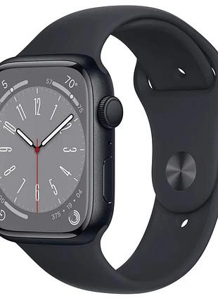 Смарт часы apple watch 9 s 41мм оригинальная коробка amoled экран+ремешок черный