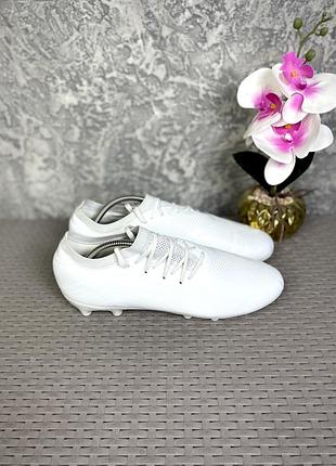 New balance бутсы сороконожки копы 44 размер футбольные белые