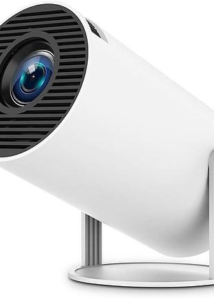 Мініпроєктор 4k lyncast hy300 pro портативний проєктор з автоматичною корекцією трапеції 1080p full hd