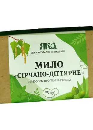 Мыло яка серно-дегтярное, 75 г