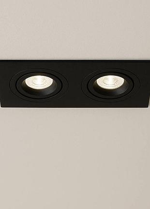Светильник точечный mak as20-2 mr16 черный light set