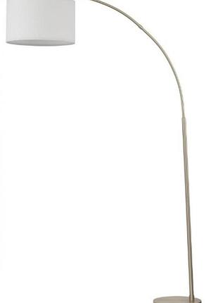 Торшер tk-lighting zenith 16022 e27 нікель/білий