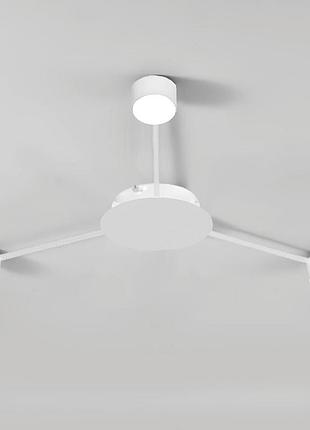 Потолочный светильник luminaria ray slim 3xgx53 white