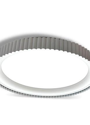 Светильник светодиодный romashka led r 72w rc белый light set