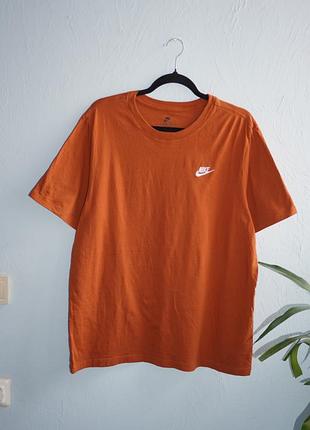 Мужская хлопковая футболка nike