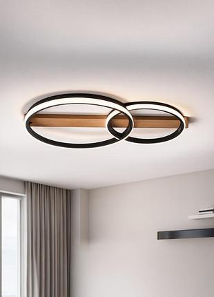 Светильник светодиодный oves led 2r 60w rc bk+wd light set