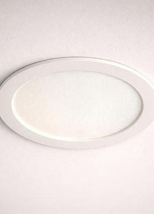 Світильник точковий врізний guta led 18r 18w 4500k ø176мм light set білий