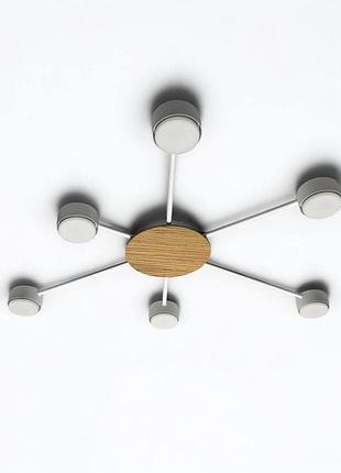 Люстра потолочная svitanok 6хgx53 белый light set