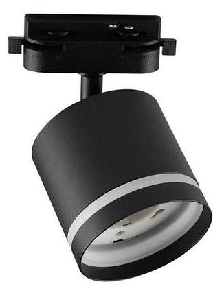Трековый светодиодный светильник luminaria tr85 gx53 black 82x152 220v ip20