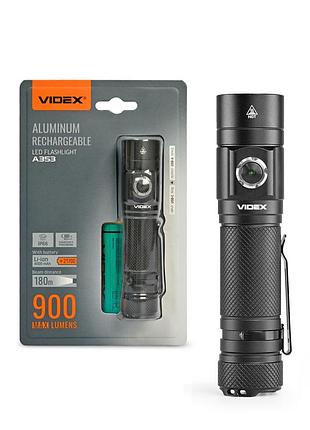 Светодиодный фонарик videx vlf-a353 900lm 5000k
