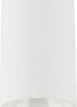 Светильник точечный накладной luminaria besta 1хgu10 65x100 white 220v ip20