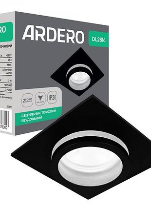 Врезной светильник ardero dl2816 черный