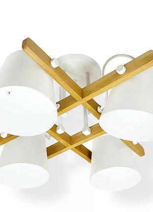 Люстра стельова voloshka сrl 4xgx53 білий light set