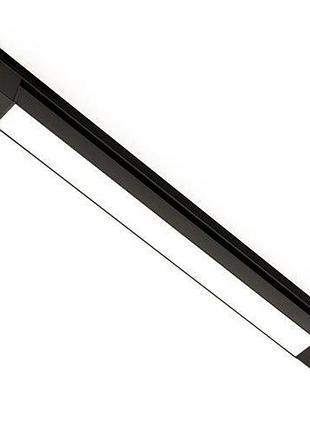 Светодиодный трековый светильник luminaria lmt 40w black 4200k 600x33x55 220v ip20
