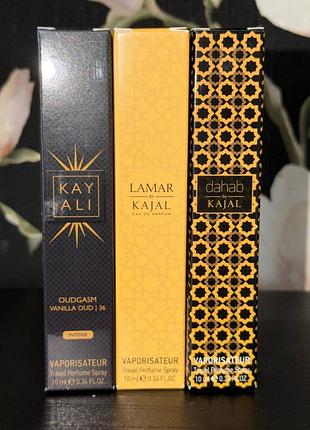 Набір парфумів lamar + dahab + oudgasm vanilla oud | 36 по 10 мл