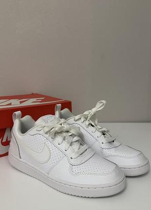 Кроссовки новые nike court borough low - 100% оригинал- 38(24см)