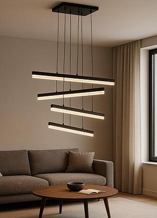 Светильник светодиодный grim pl-s 4 71w rc bk light set