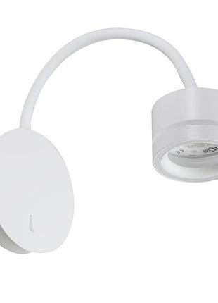 Світильник настінний бра nure lc-wl 8555 gx53 led concept білий