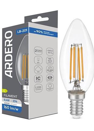 Светодиодная led лампа ardero lb-201 5.4w e14 4000k