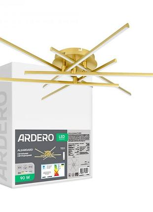 Светодиодный светильник ardero al6480ard teo 90w золото