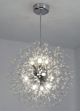 Светильник подвесной luminaria roxy p 9xe14 r500 chrome