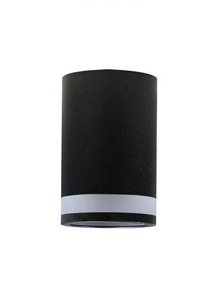 Светильник накладной светкомплект asn 55r bk gu5.3 черный