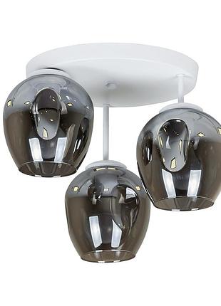Люстра levistella sotteville 756hpr0231f-3 wh+bk (300) e27