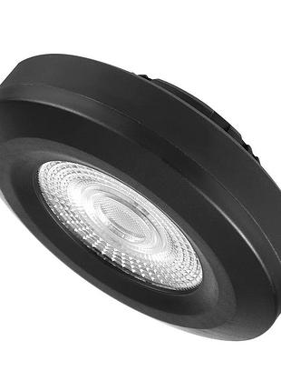Светодиодная лампа led light set gx53 lens 60° 12w 4500k черная