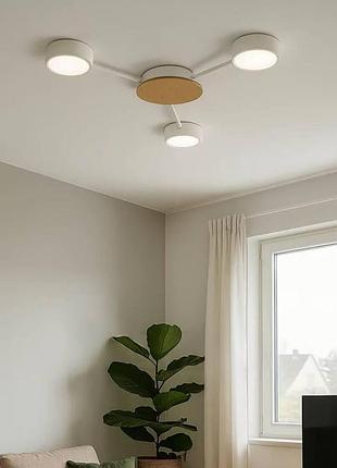 Люстра потолочная svitanok 3хgx53 белый light set