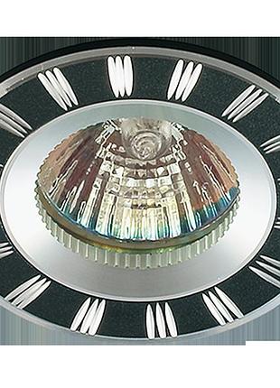 Светильник точечный встраиваемый at 1743 t al/bk