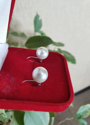 Красивые серьги, сережки под жемчуг, бижутерия