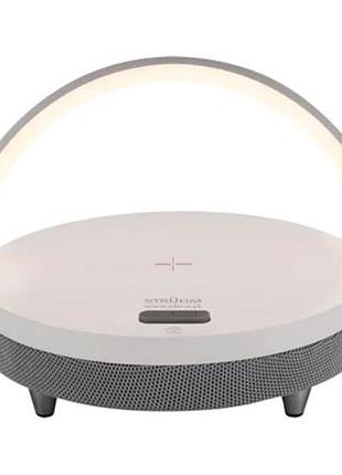 Настольная лампа декоративная strühm saturn speaker 10w белая