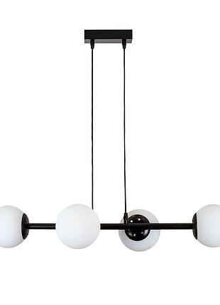 Люстра levistella dizier 7529909-4 bk+wh e27