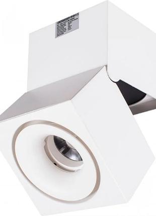 Светильник накладной светкомплект led dl-sql 12s 12w 4000k wh