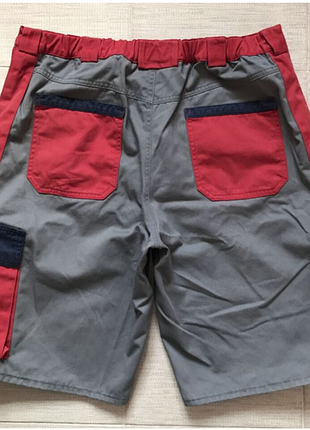 Крепкие, износостойкие шорты бемуды карго, для работы, спецодежда, fabricwear. l сост. нового 5