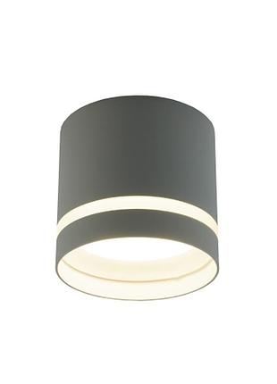 Светильник точечный накладной luminaria gusta gx53 82x70 white 220v ip20