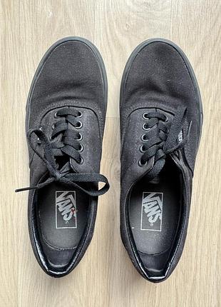 Кеди vans чорні