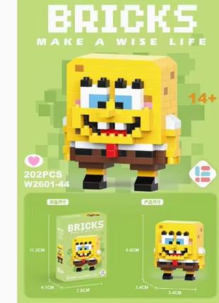 Дитячий конструктор губка боб, новий