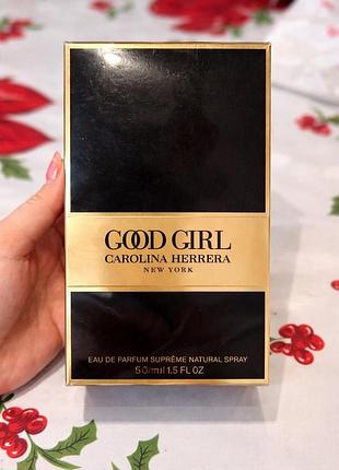 Продам духи good girl carolina herrera new york оригинал