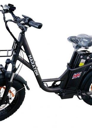 Электровелосипед select bike 750w (48v/20ah) фетбайк 20", широкие шины kenda 4.0, shimano 7 speed, дисковые тормоза, алюминиевая р